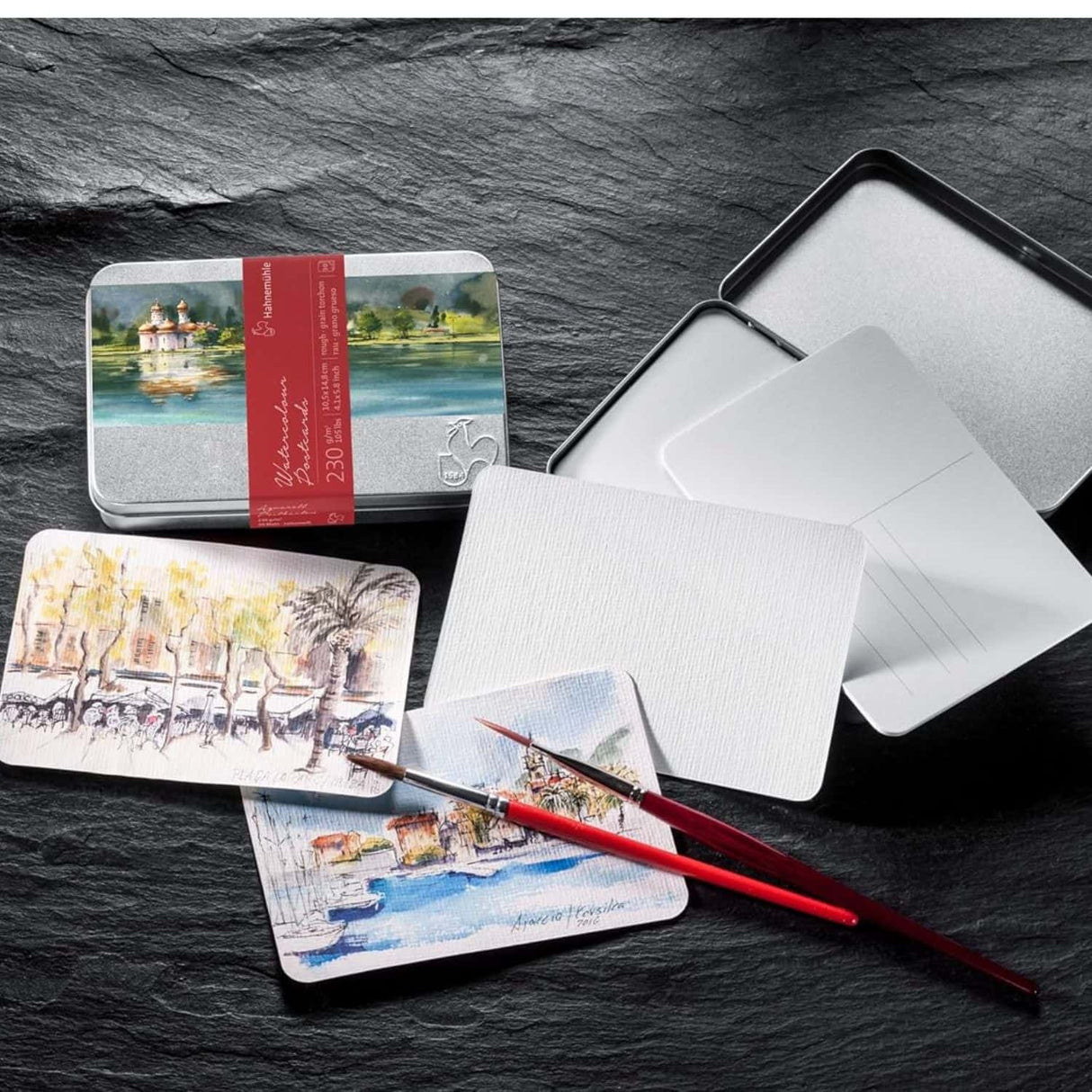 Hahnemühle - Postales para Acuarela 10,5 x 14,8 cm 30 hojas 230 g/m2