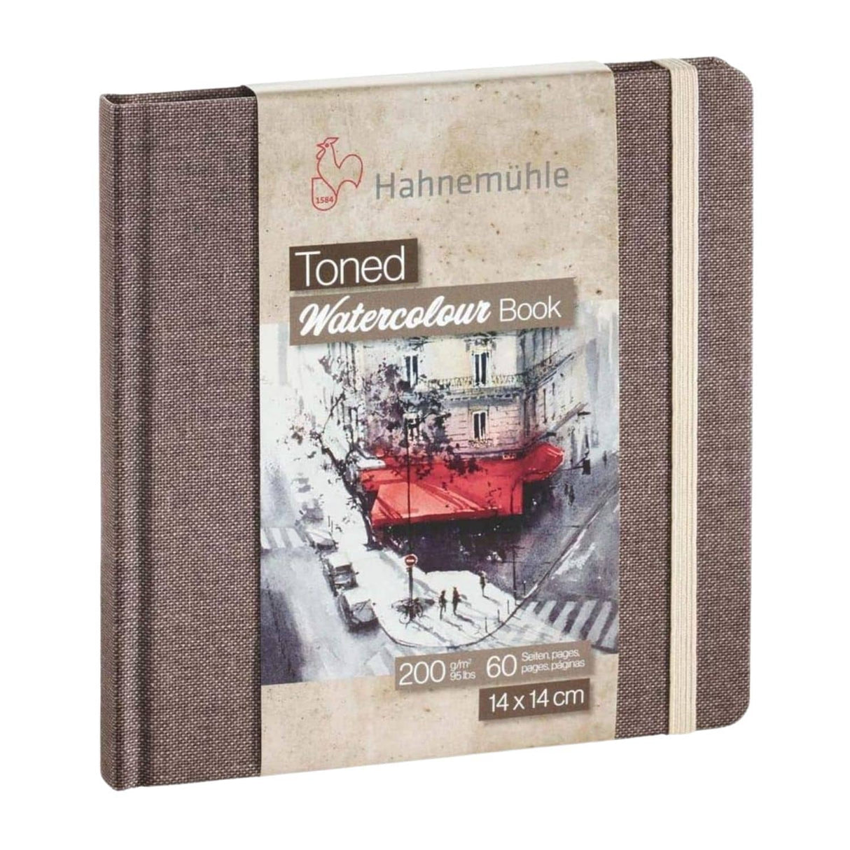 Hahnemühle Toned Watercolour Book - Sketchbook Papel Beige 30 Hojas 200 g/m2