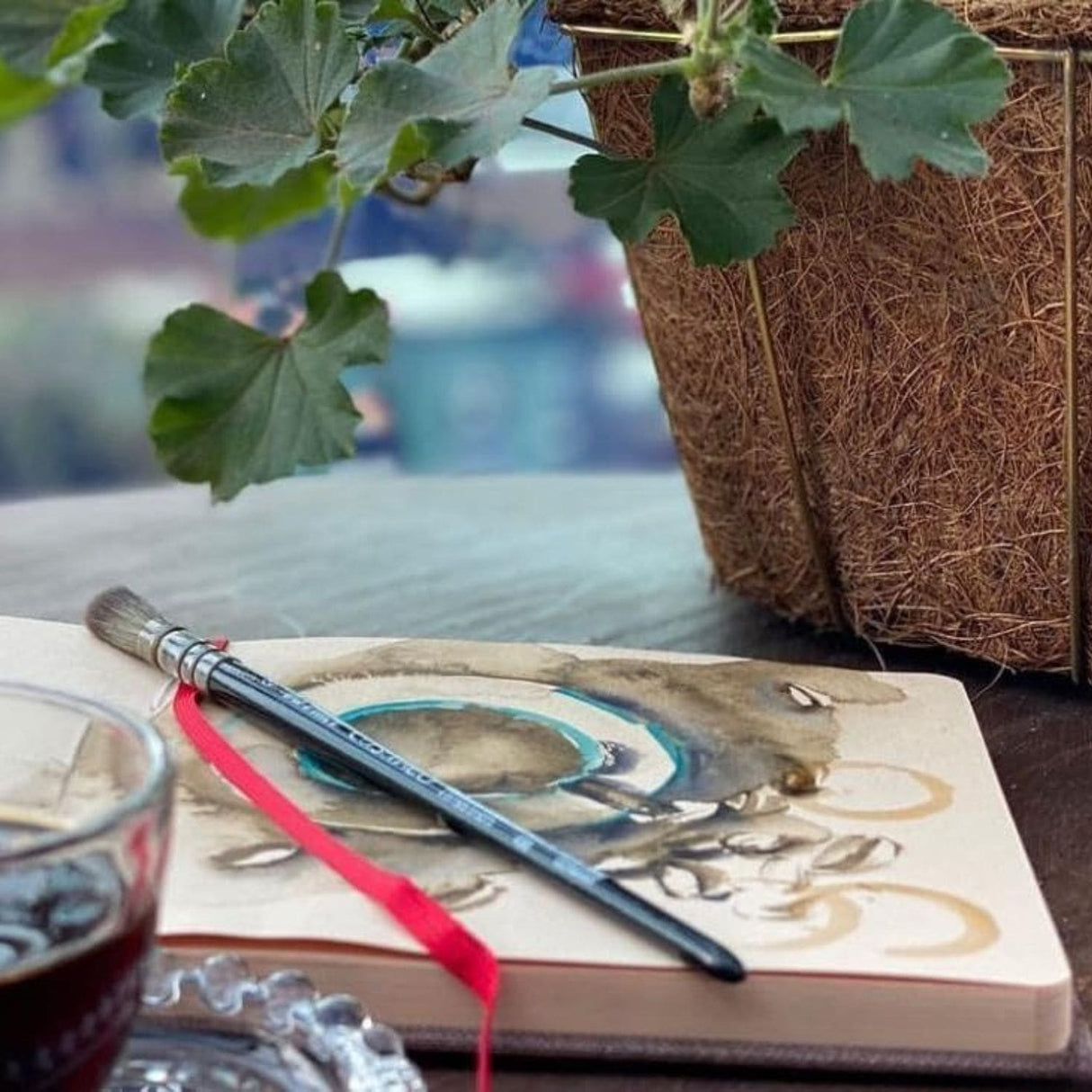 Hahnemühle Toned Watercolour Book - Sketchbook Papel Beige 30 Hojas 200 g/m2