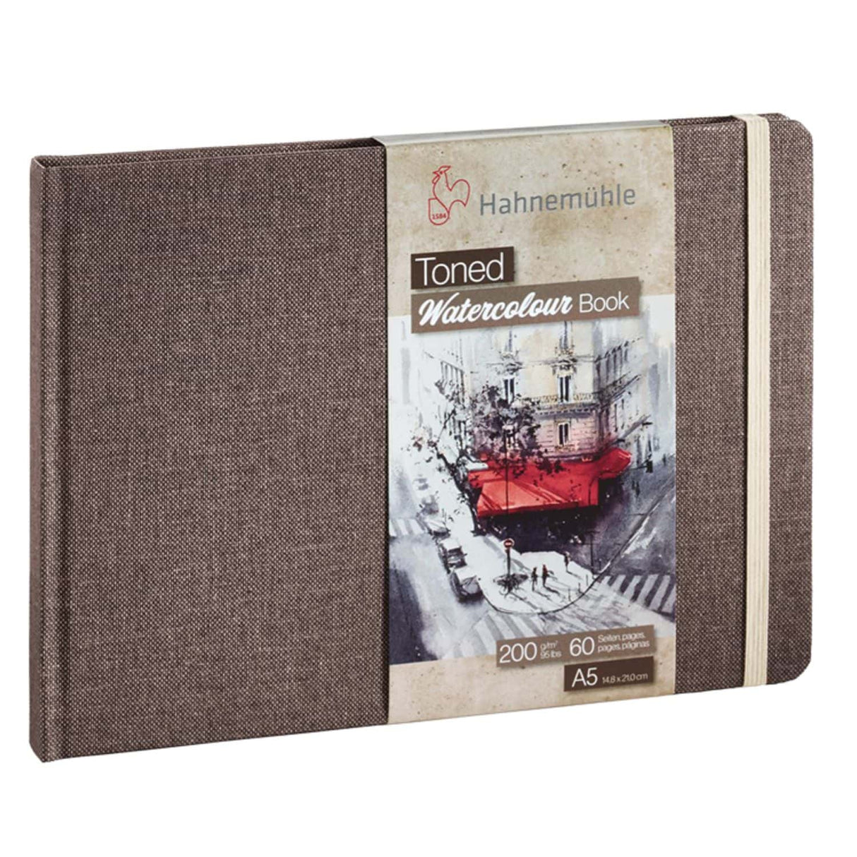 Hahnemühle Toned Watercolour Book - Sketchbook Papel Beige 30 Hojas 200 g/m2