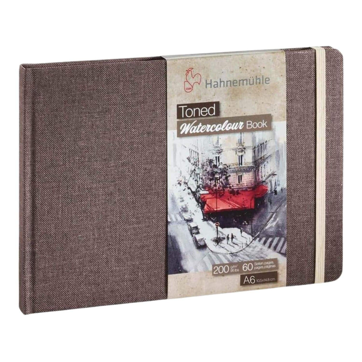 Hahnemühle Toned Watercolour Book - Sketchbook Papel Beige 30 Hojas 200 g/m2