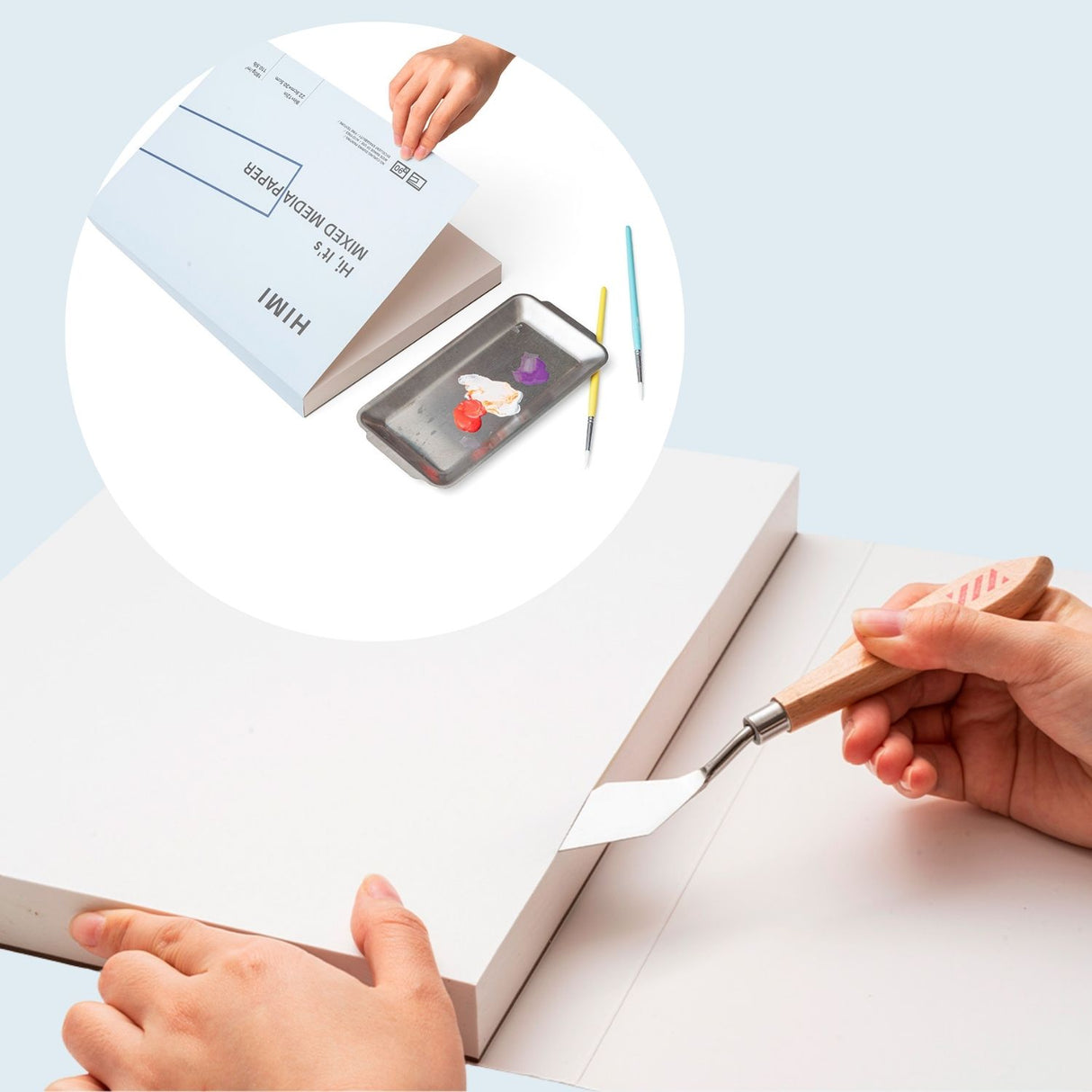 Himi - Block Mixed Media Pad 90 hojas 180 g/m2 22,9 x 30,5 cm