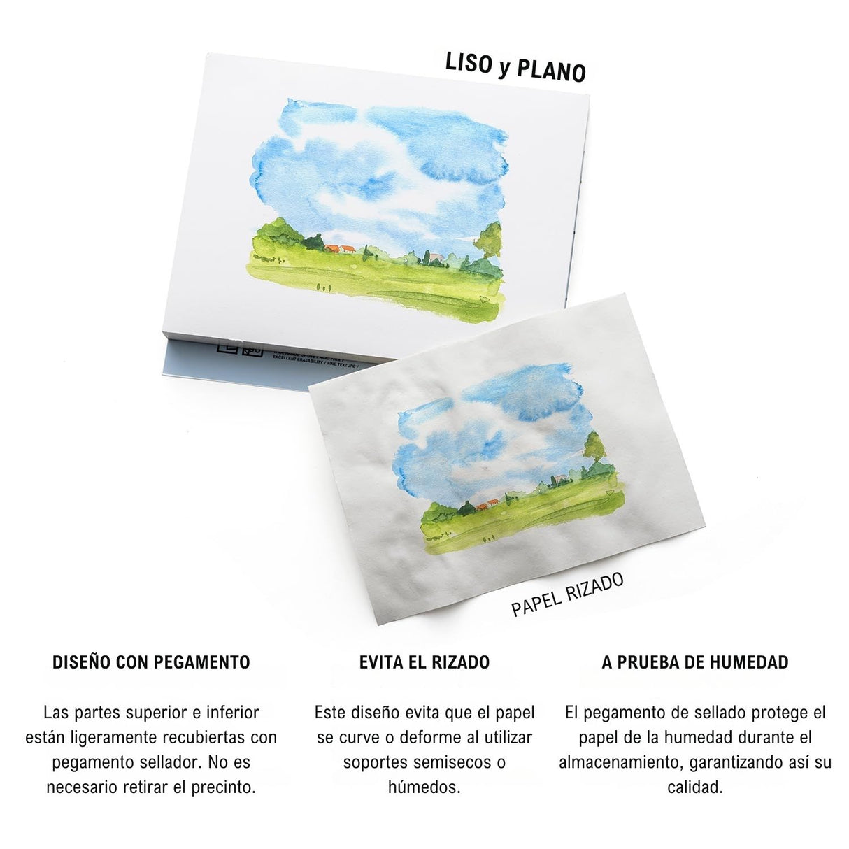 Himi - Block Mixed Media Pad 90 hojas 180 g/m2 22,9 x 30,5 cm