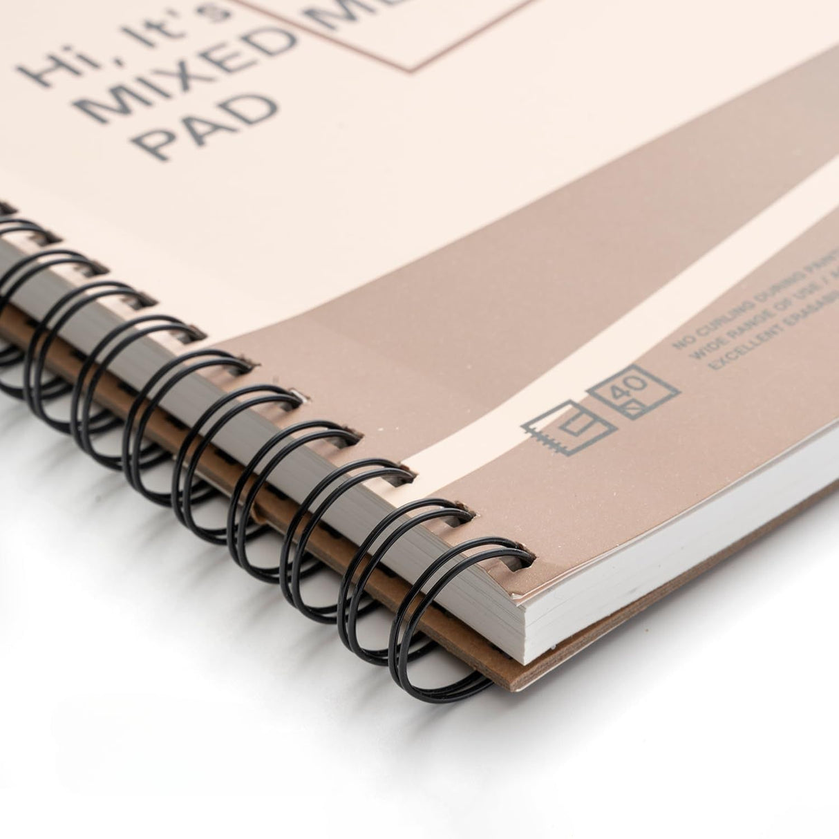 Himi - Croquera Mixed Media Pad 40 hojas 180 g/m2 22,9 x 30,5 cm