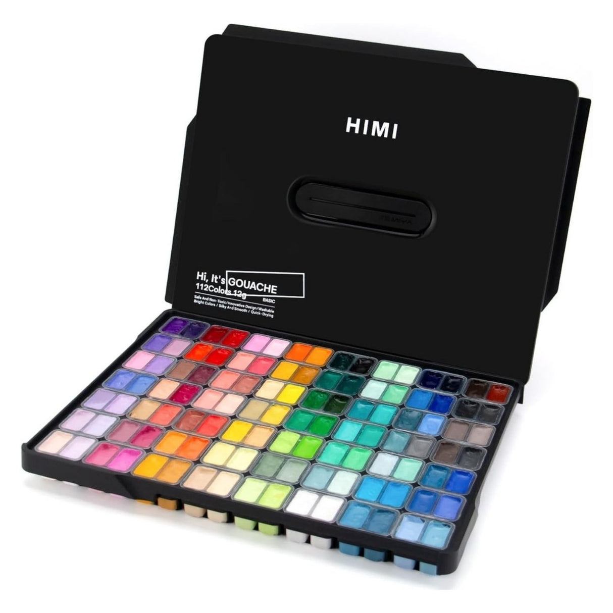 Himi - Set 112 Gouache Potes 12 g Black