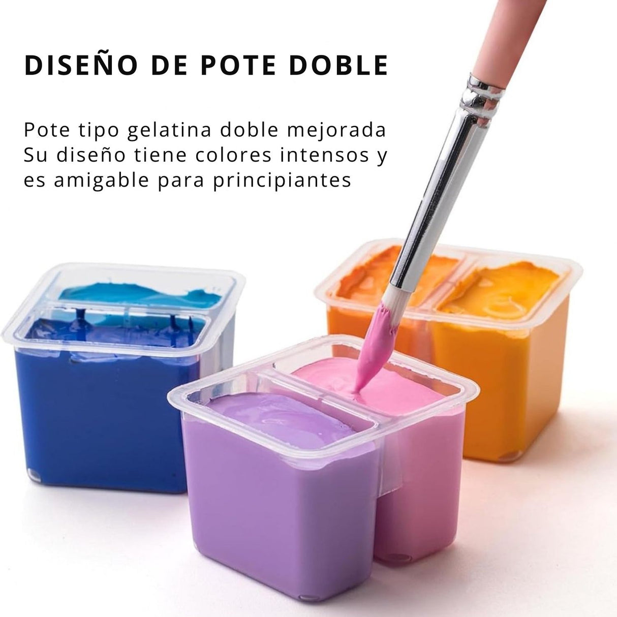 Himi - Set 112 Gouache Potes 12 g White