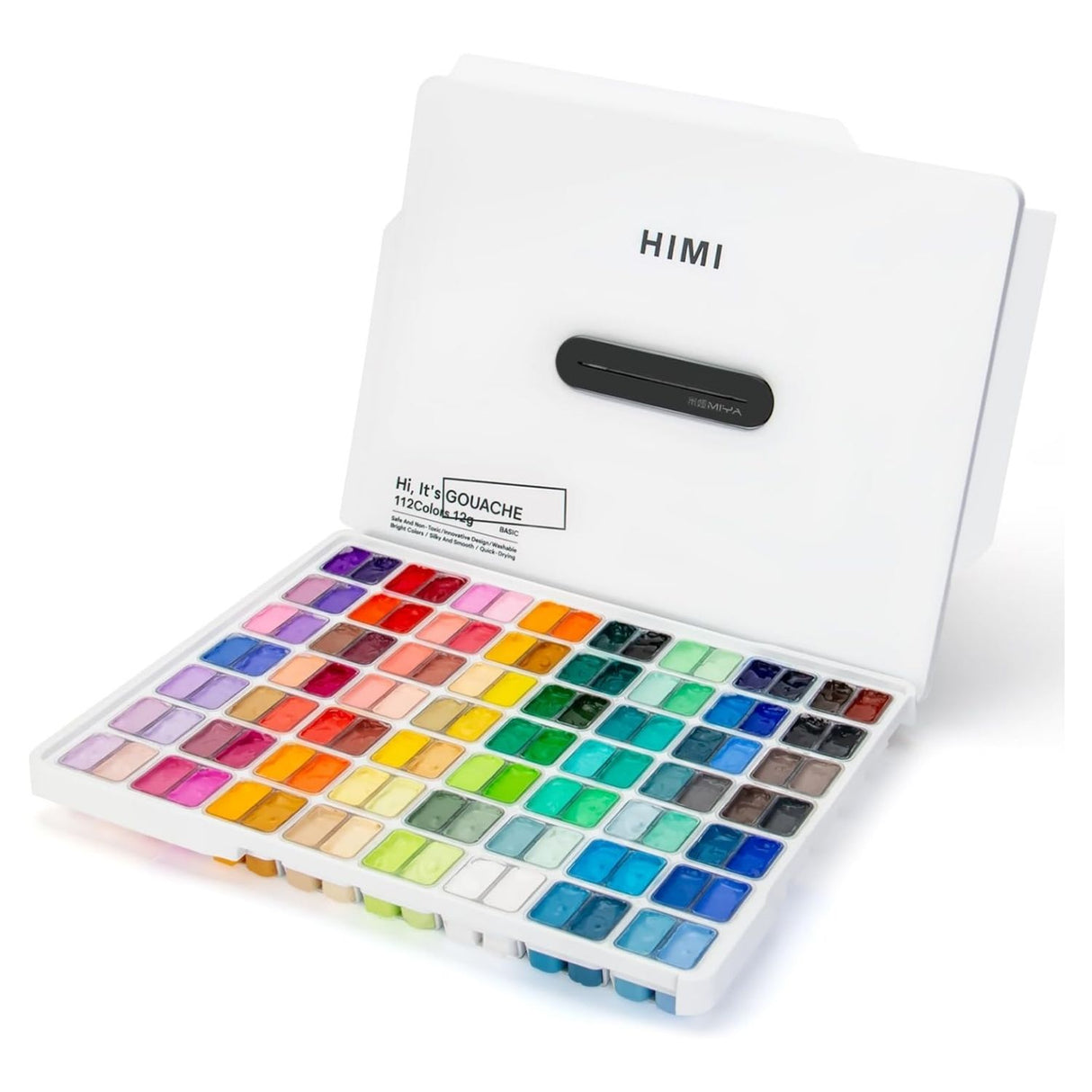 Himi - Set 112 Gouache Potes 12 g White