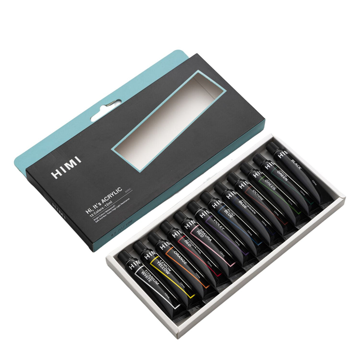 Himi - Set 12 Pinturas Acrílicas 12 ml