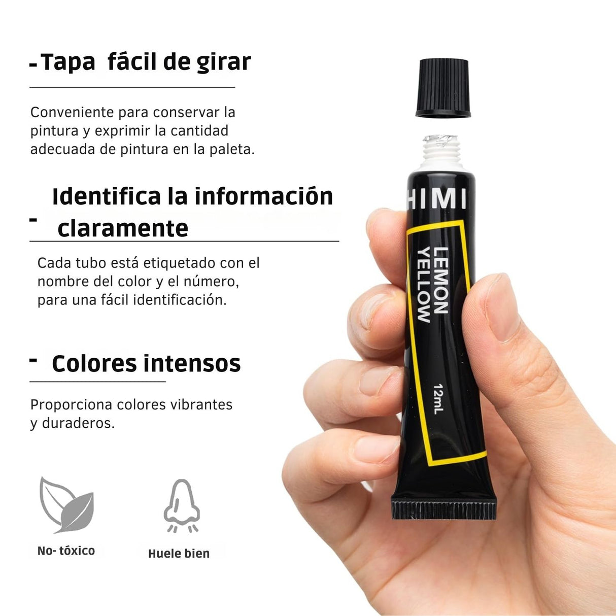 Himi - Set 24 Pinturas Acrílicas 12 ml