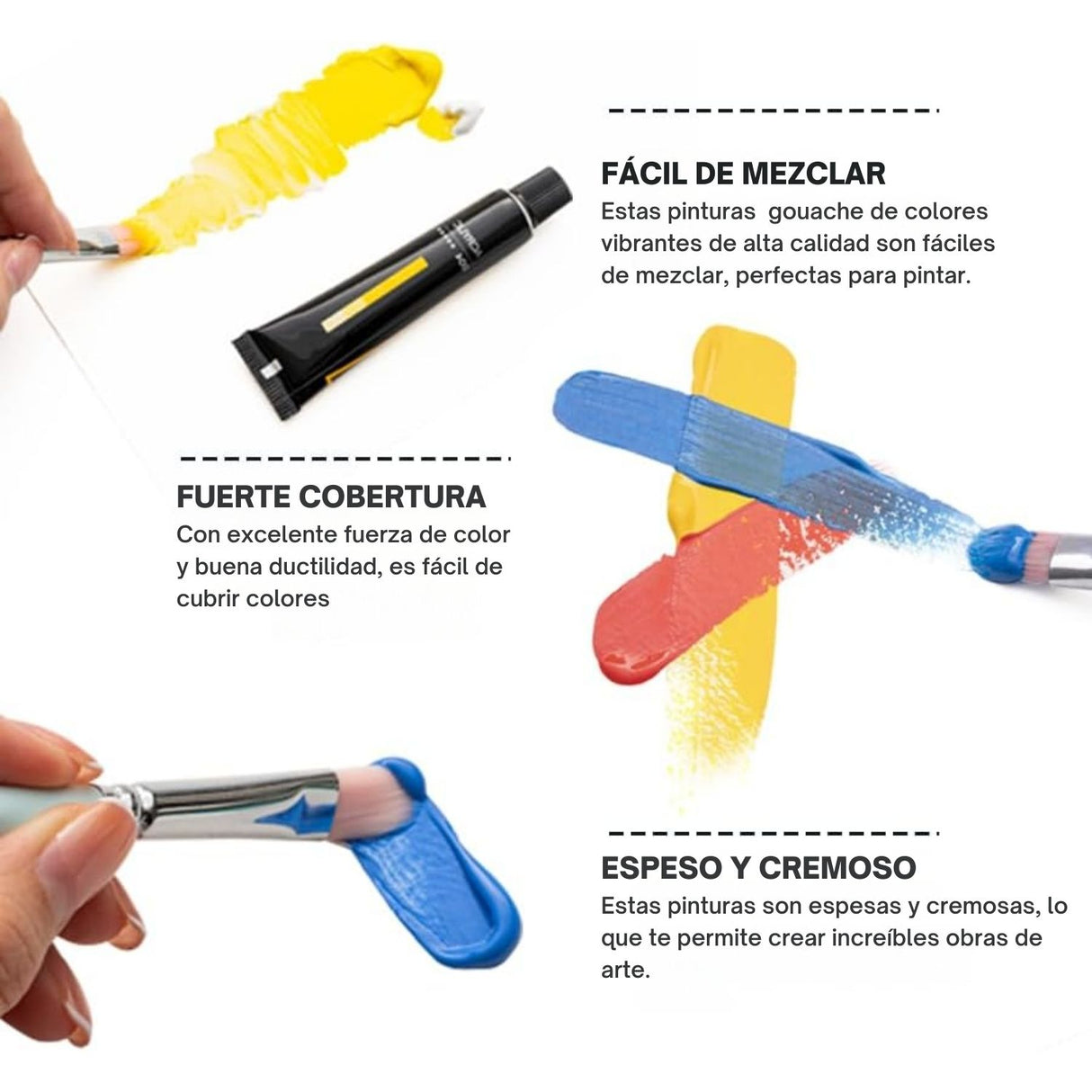 Himi - Set 24 Pinturas Acrílicas 12 ml