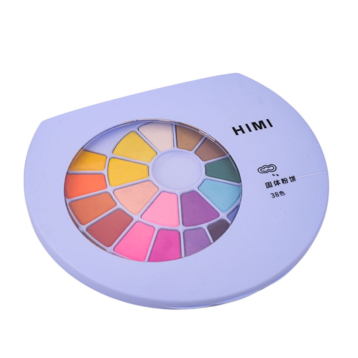 Himi - Set 38 Acuarelas en Pastilla Estuche Celeste