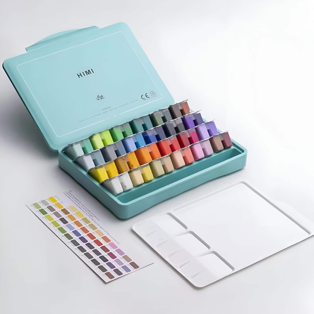 Himi - Set 48 Gouache Potes 12 g Green