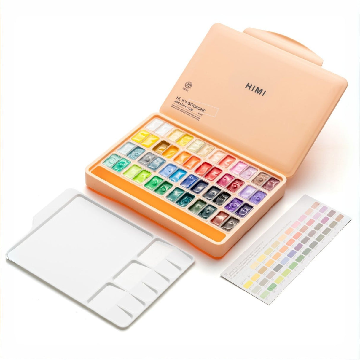 Himi - Set 48 Gouache Potes 12 g Peach Fuzz