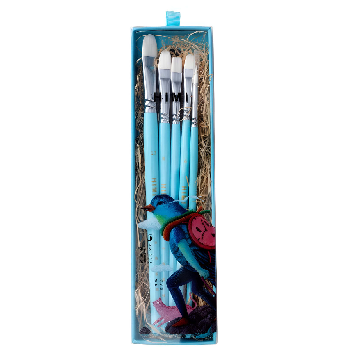 Himi - Set 5 Pinceles Little Bird Blue