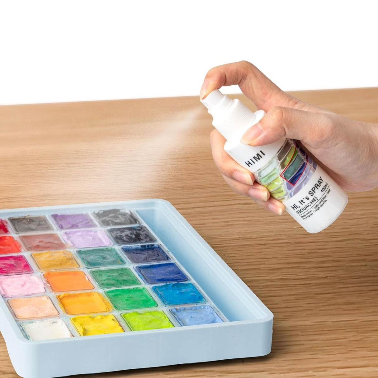 Himi - Spray Protector Antihongos e Hidratador Para Gouache y Acrílicos
