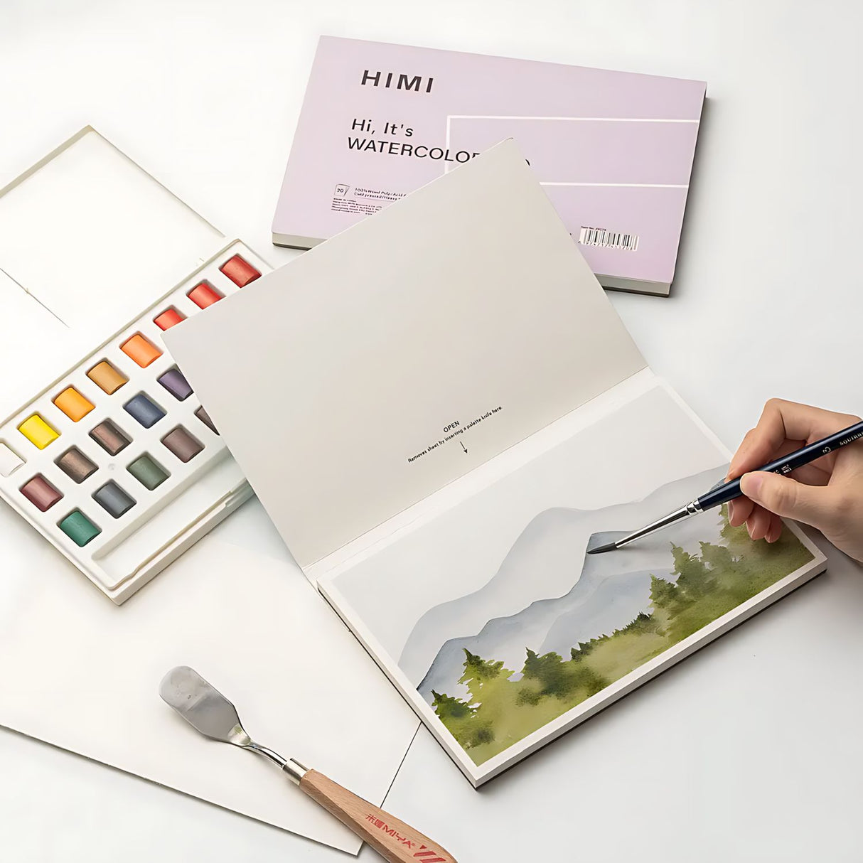 Himi Watercolor Pad - Block Acuarela 14 x 21,6 cm 300 gm2