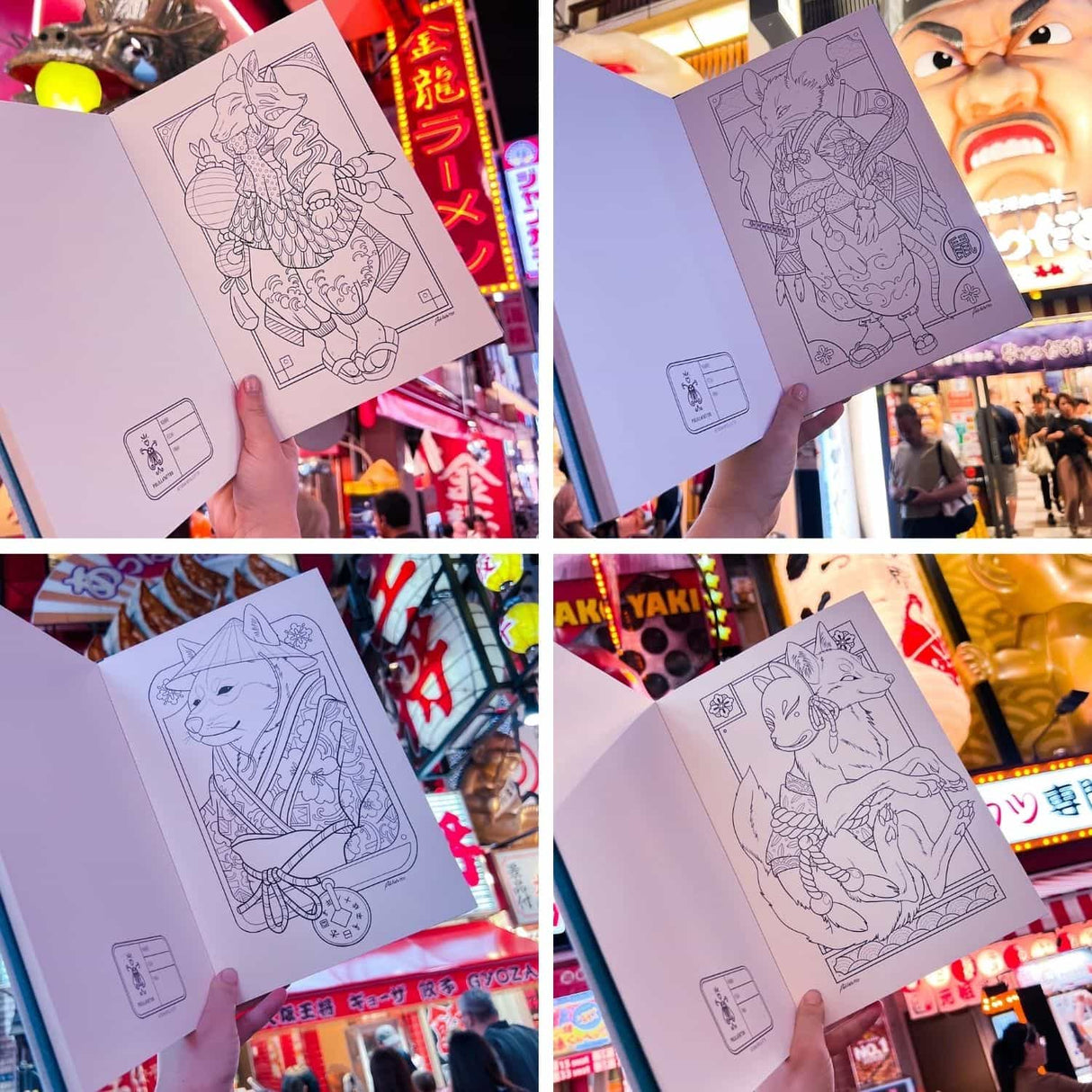 Kawaii Coloring Book - Polillatattoo