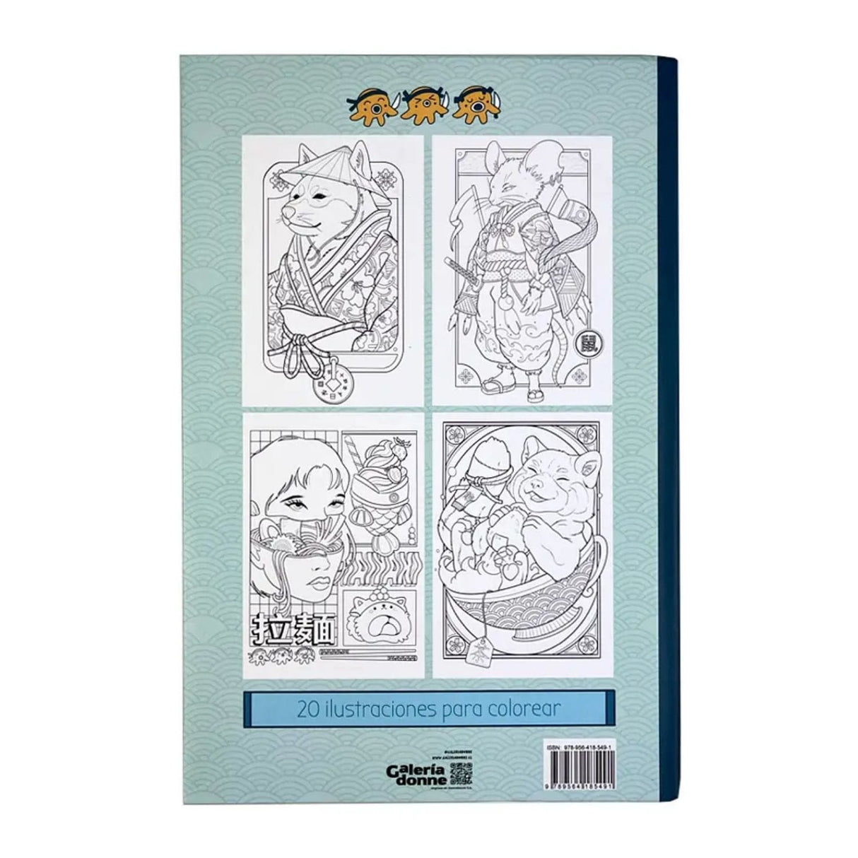 Kawaii Coloring Book - Polillatattoo