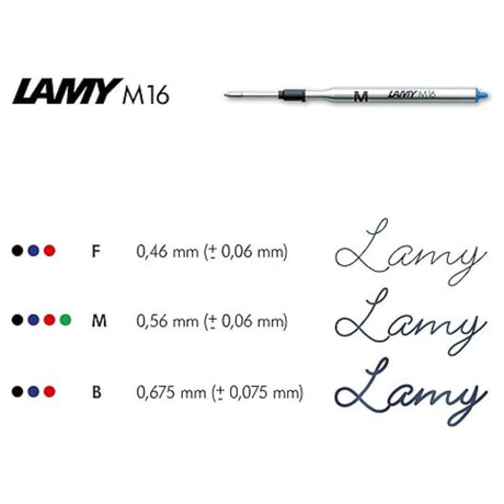Lamy - Repuesto de Bolígrafo M16 Punta Media