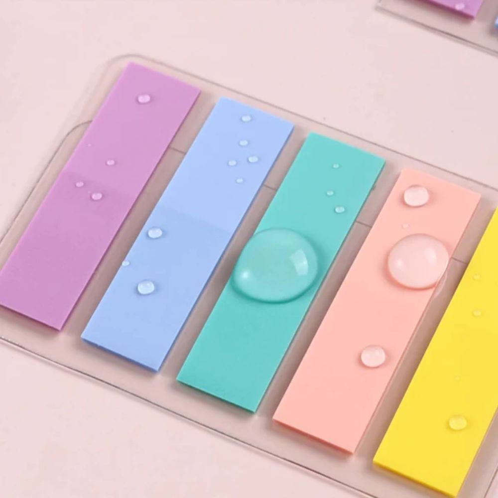 Languo - Set 100 Banderitas Adhesivas Color Pastel