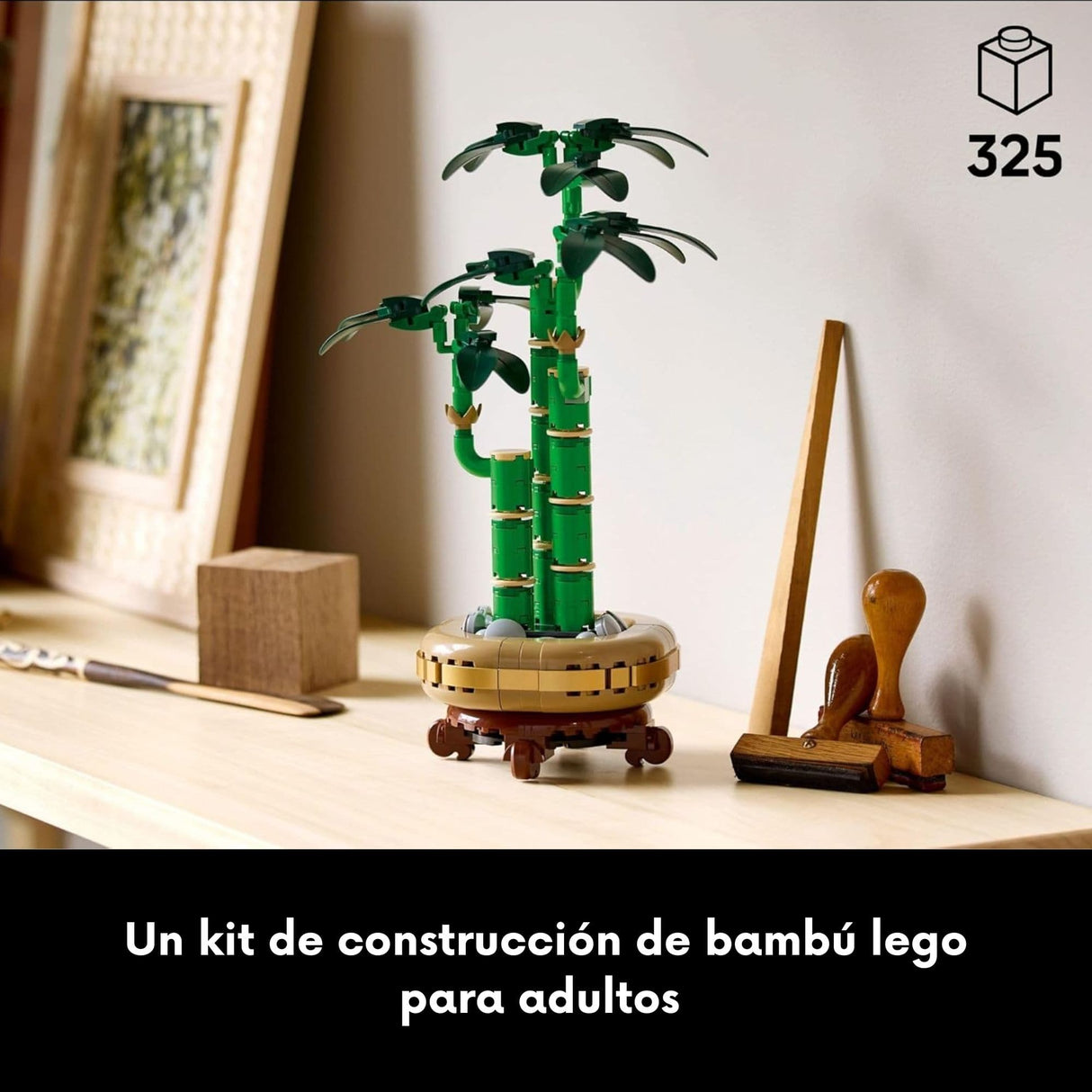 Lego Botanicals - Juego de Bloques Bambú de la Suerte