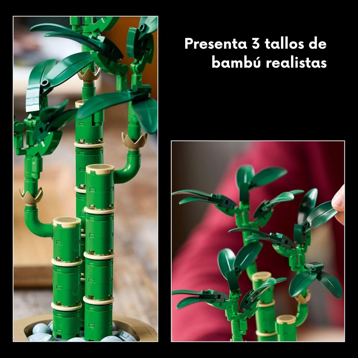 Lego Botanicals - Juego de Bloques Bambú de la Suerte
