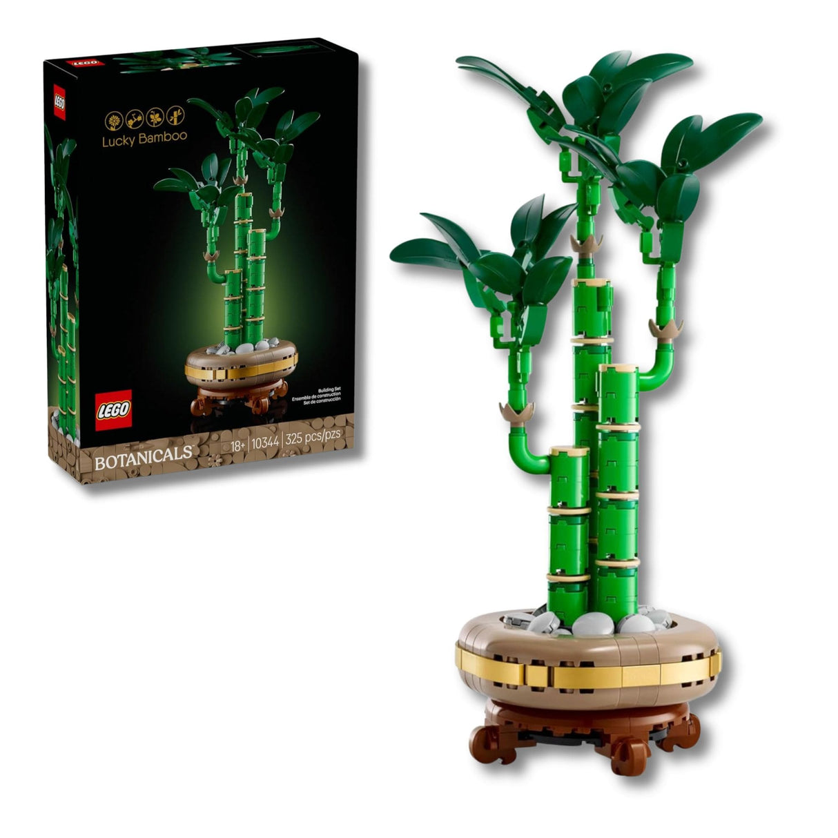 Lego Botanicals - Juego de Bloques Bambú de la Suerte