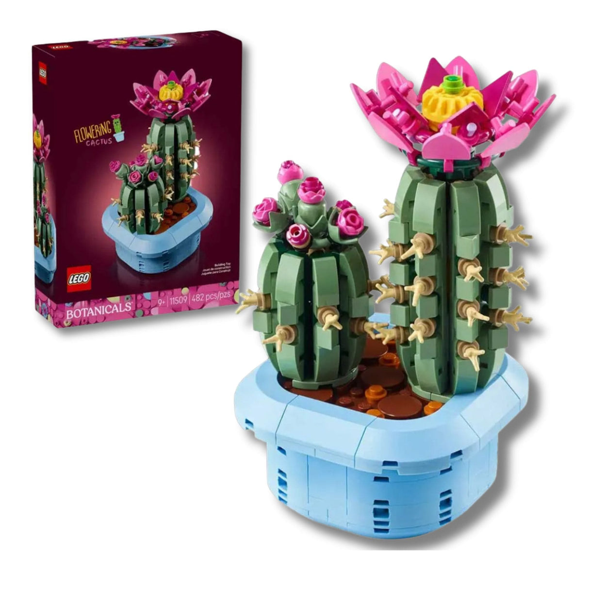 Lego Botanicals - Juego de Bloques Cactus en Flor