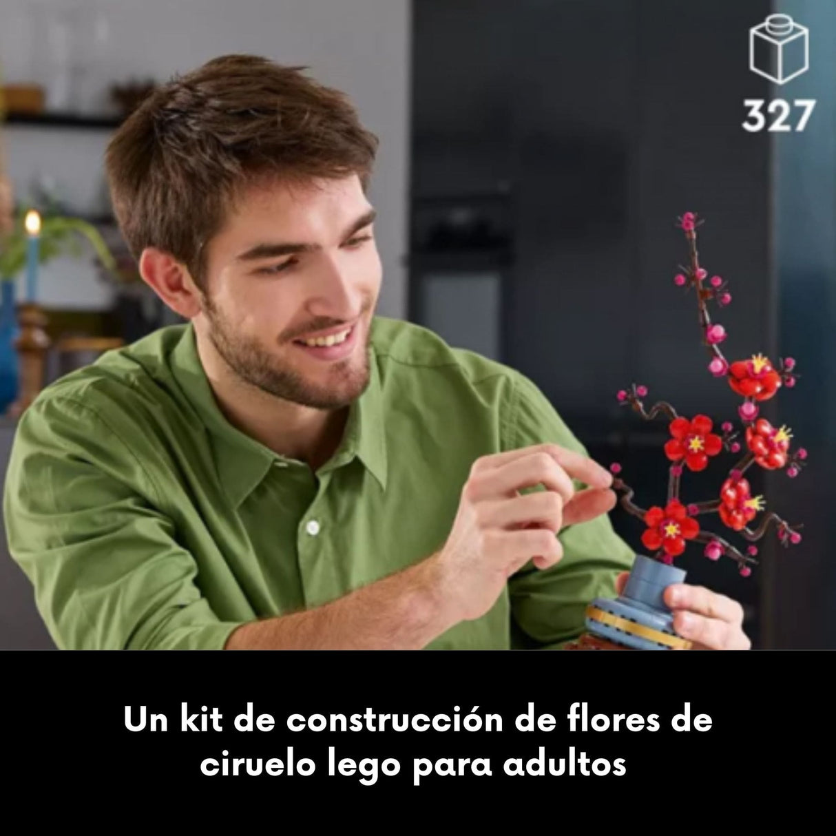 Lego Botanicals - Juego de Bloques Flor de Ciruelo