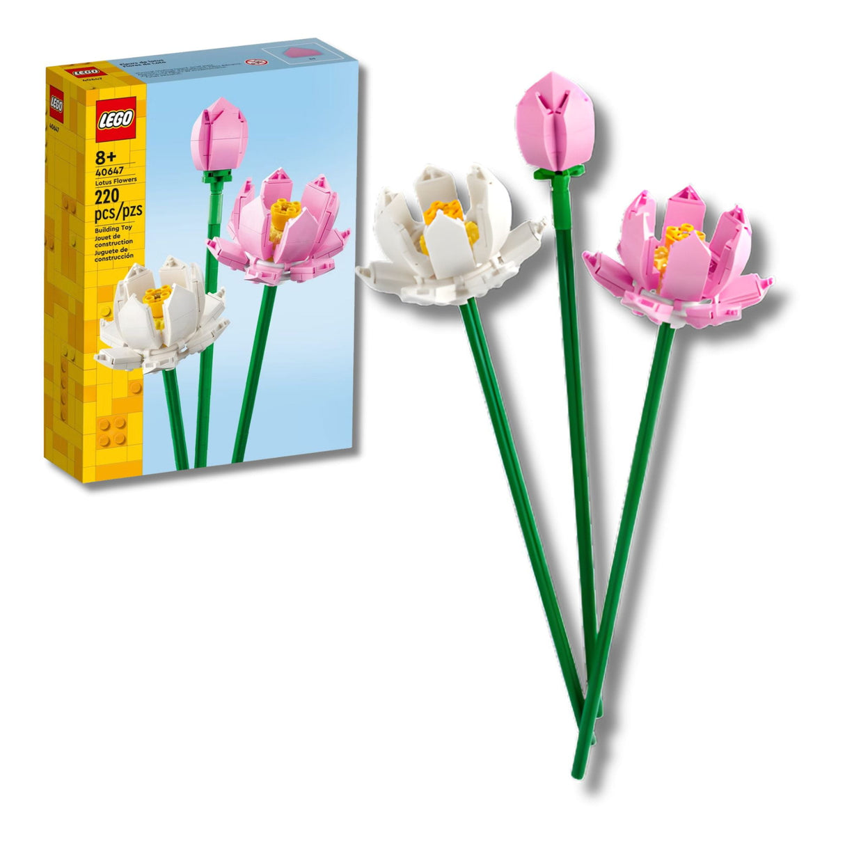 Lego Botanicals - Juego de Bloques Flores de Loto