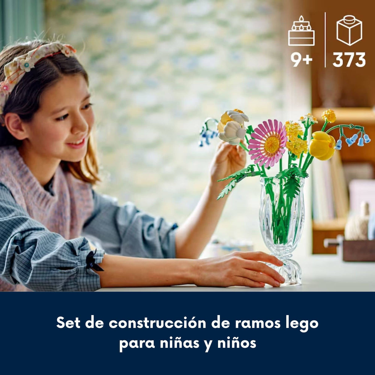 Lego Botanicals - Juego de Bloques Ramillete Rayos de Sol