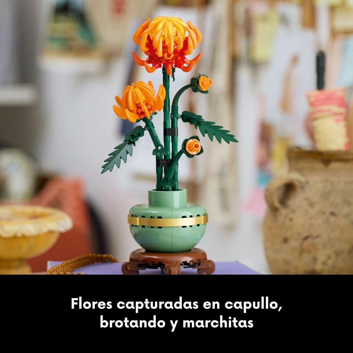 Lego Botanicals - Juego de Bloques Crisantemo