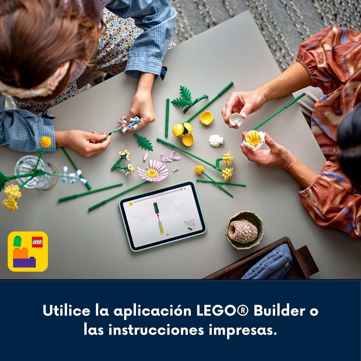 Lego Botanicals - Juego de Bloques Ramillete Rayos de Sol