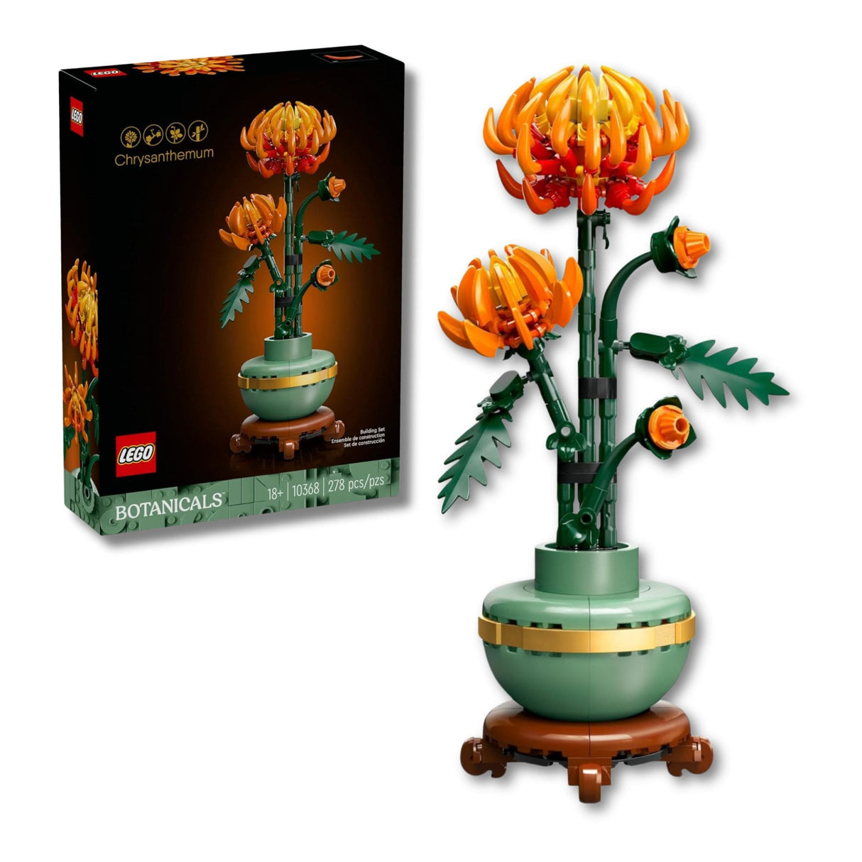 Lego Botanicals - Juego de Bloques Crisantemo