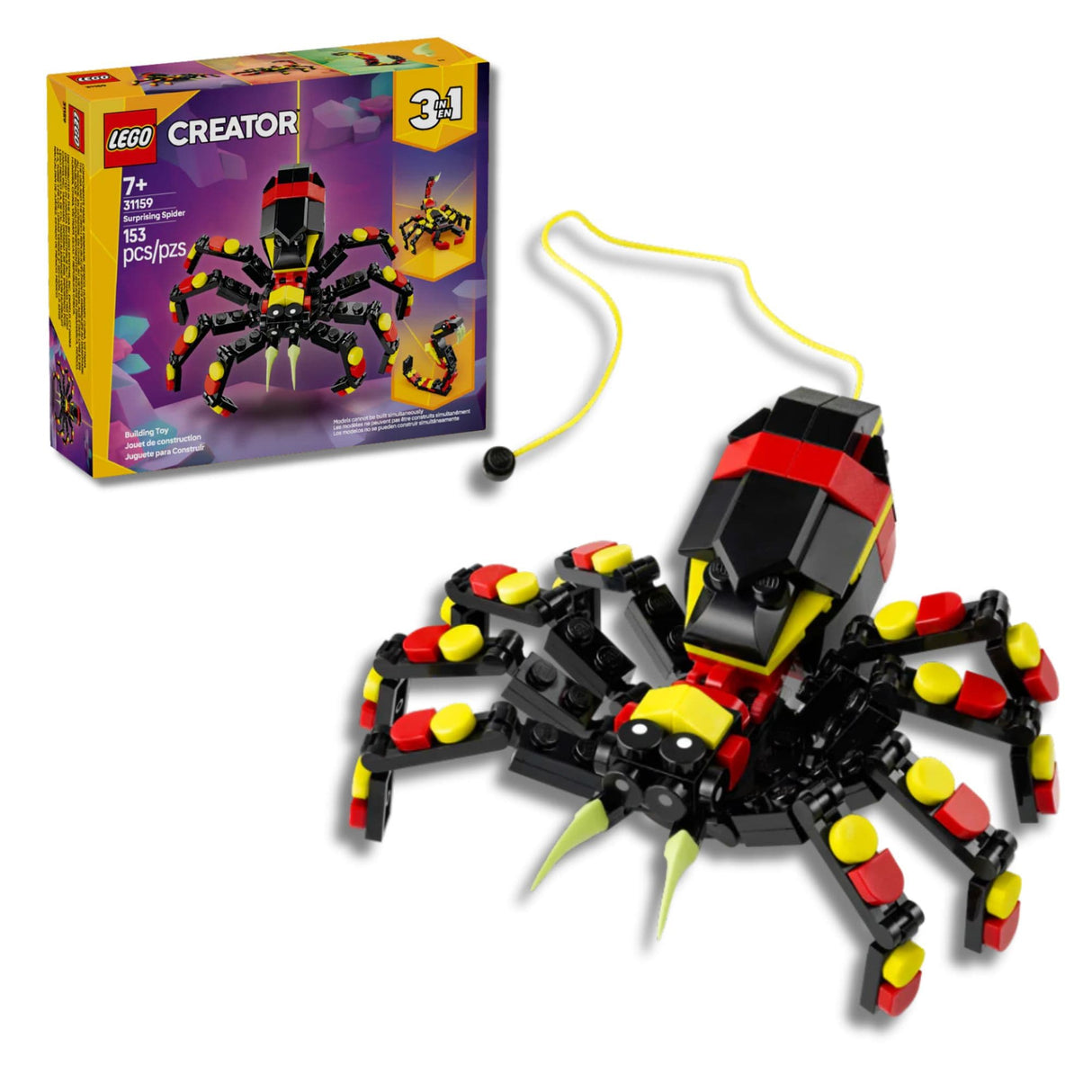 Lego Creator - Juego de Bloques Fauna Salvaje: Araña Misteriosa