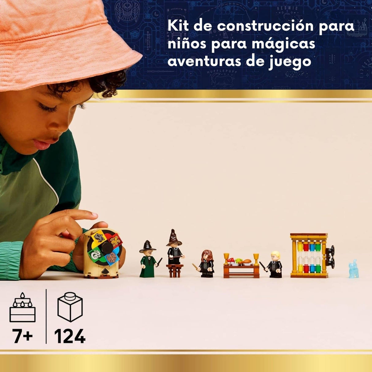 Lego Harry Potter - Juego de Bloques Castillo de Hogwarts: Ceremonia del Sombrero Seleccionador