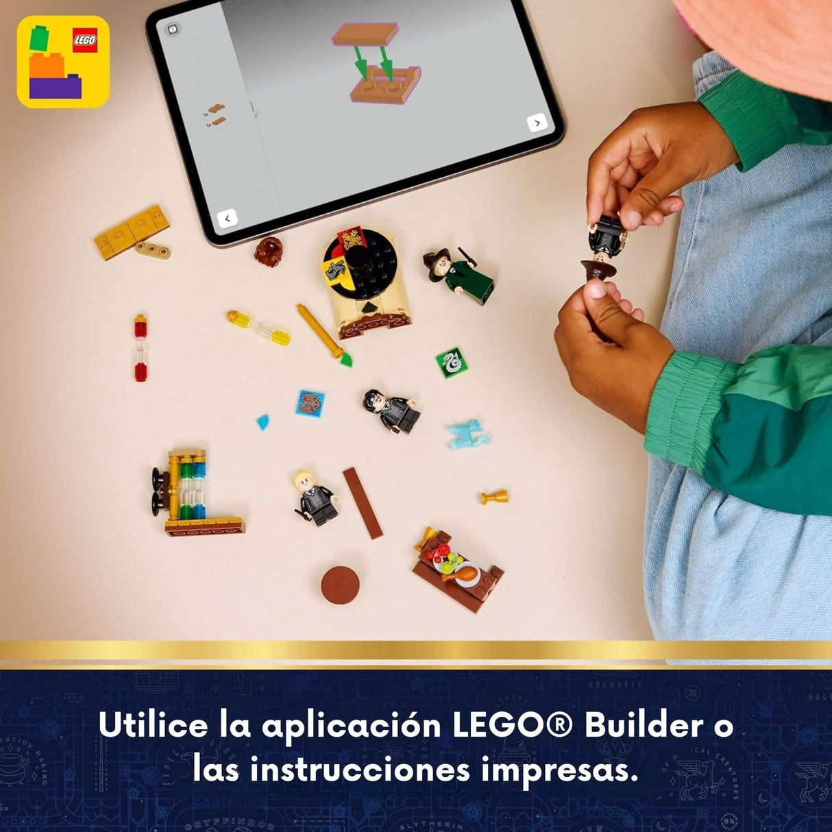 Lego Harry Potter - Juego de Bloques Castillo de Hogwarts: Ceremonia del Sombrero Seleccionador