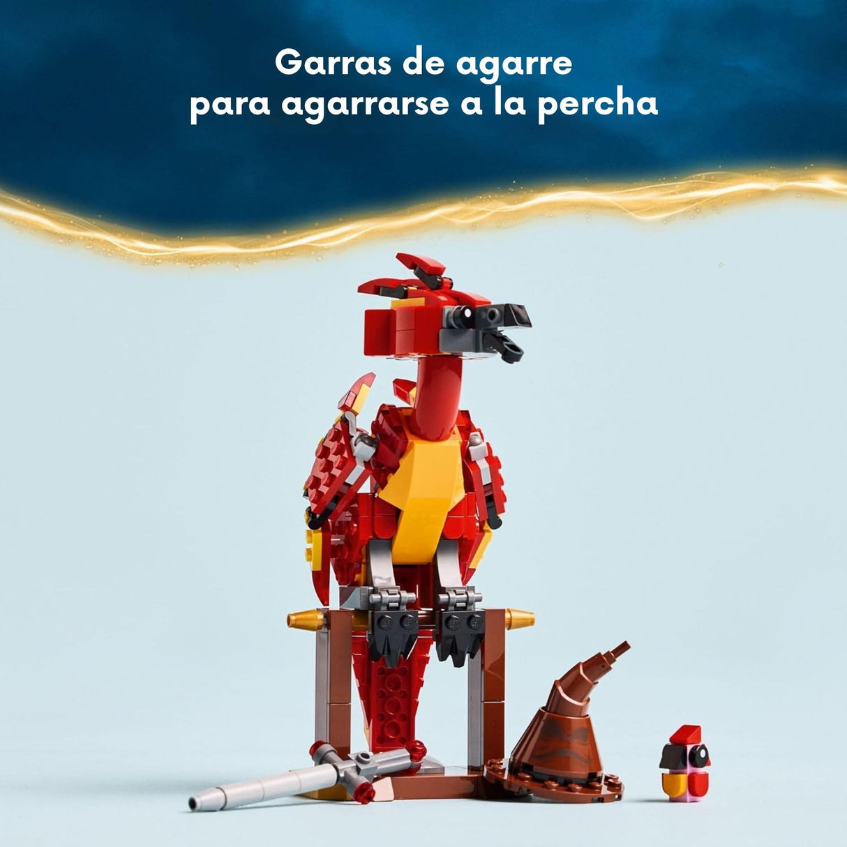 Lego Harry Potter - Juego de Bloques Fawkes: Fénix de Dumbledore