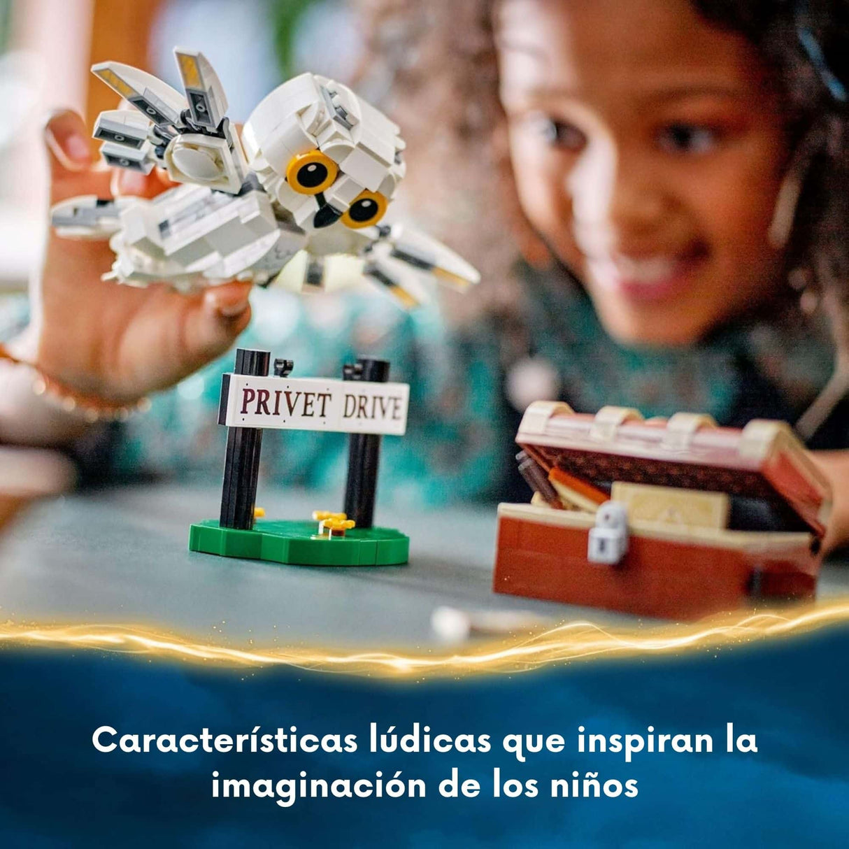 Lego Harry Potter - Juego de Bloques Hedwig En El Número 4 de Privet Drive
