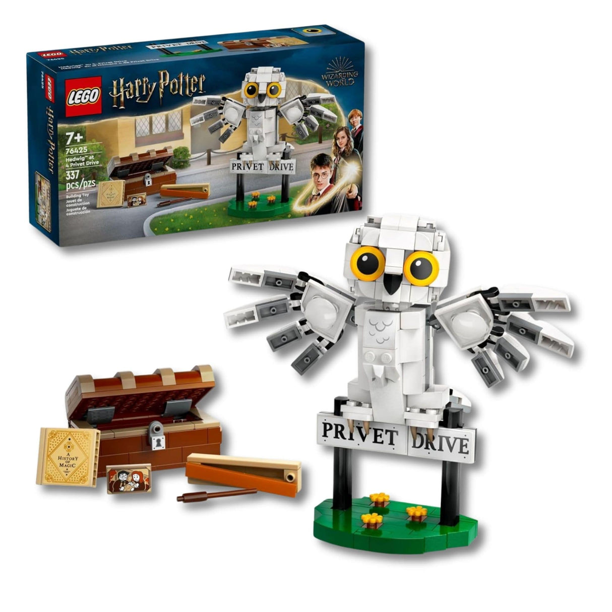 Lego Harry Potter - Juego de Bloques Hedwig En El Número 4 de Privet Drive