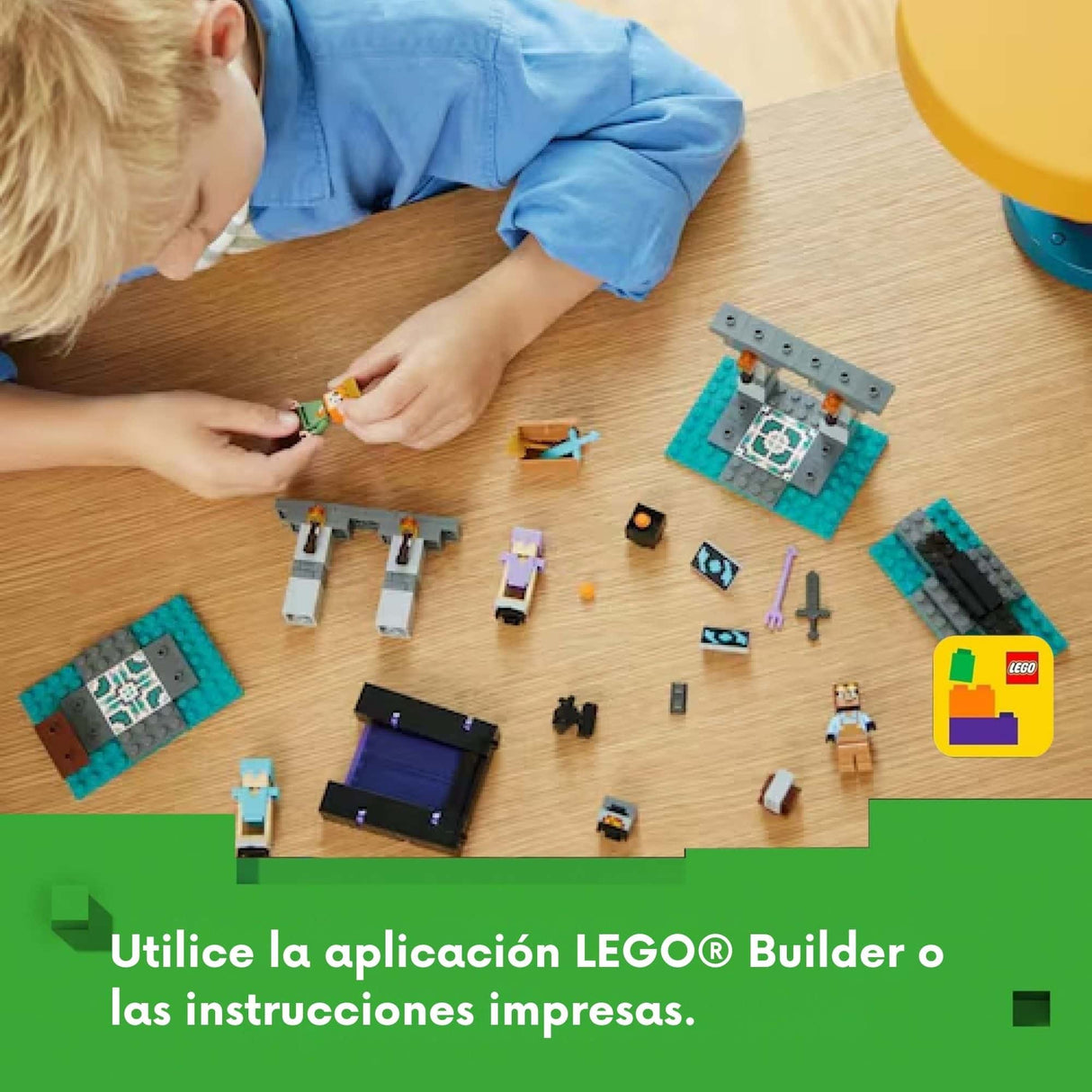 Lego Minecraft - Juego de Bloques La Armería