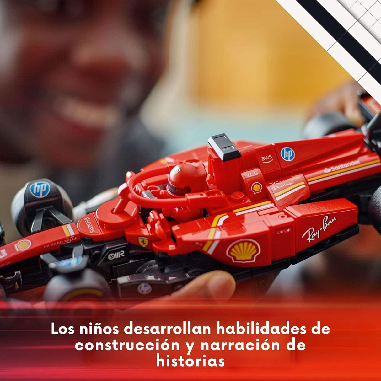 Lego Speed Champions F1 - Juego de Bloques Auto de Carreras Ferrari Sf-24 F1®