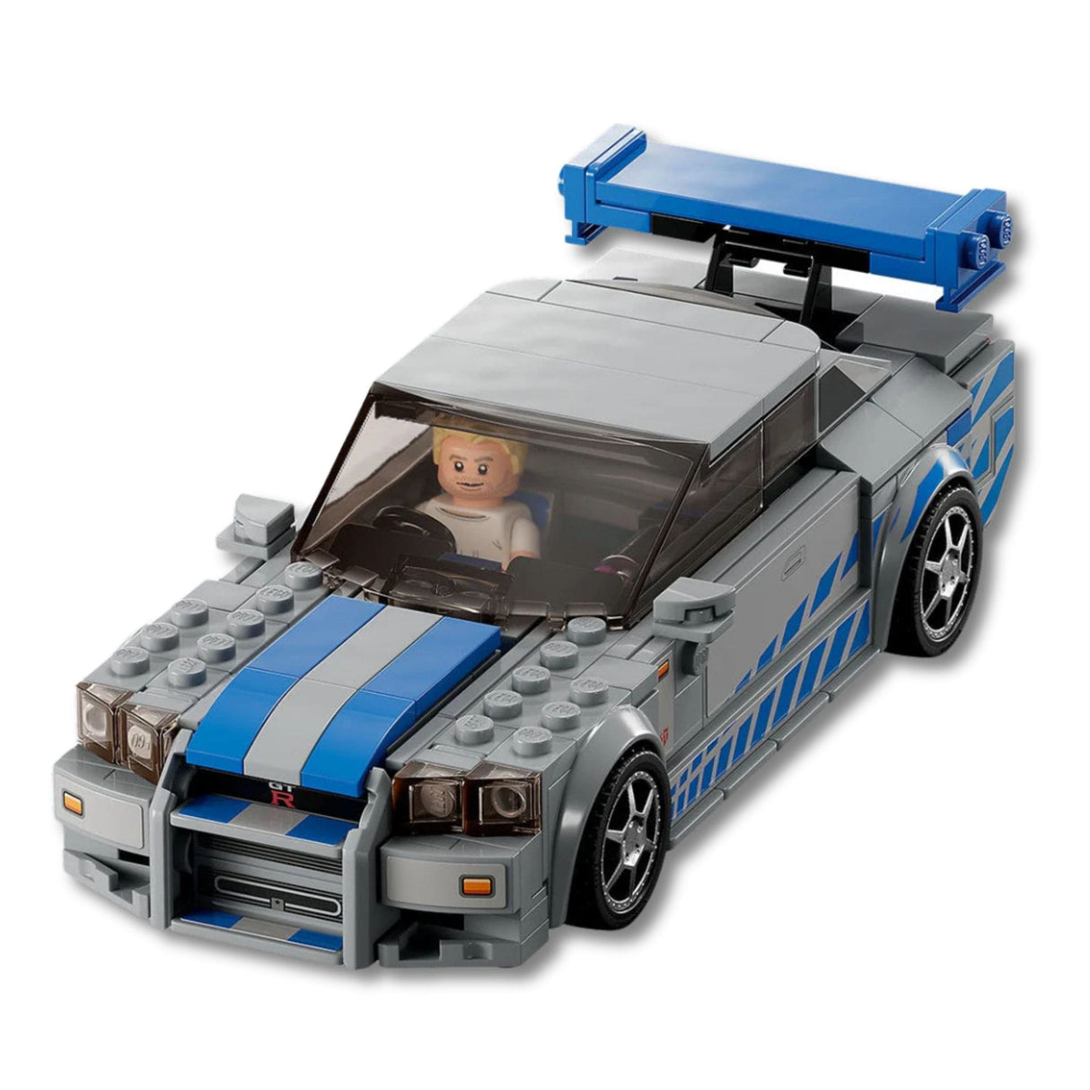 Lego Speed Champions - Juego de Bloques Nissan Skyline Gt-R (R34) de Más Rápido, Más Furioso