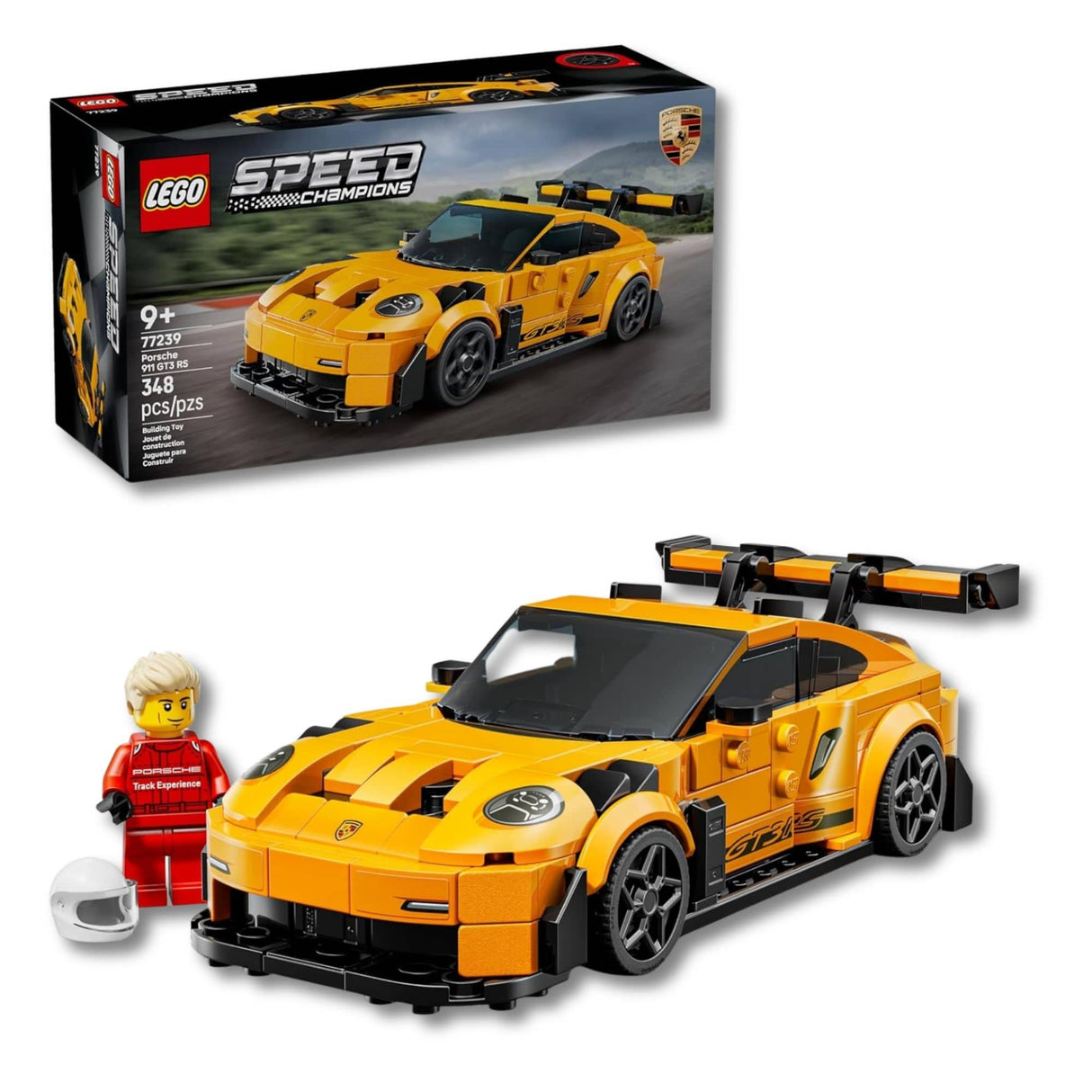 Lego Speed Champions - Juego de Bloques Superdeportivo Porsche 911 Gt3 Rs