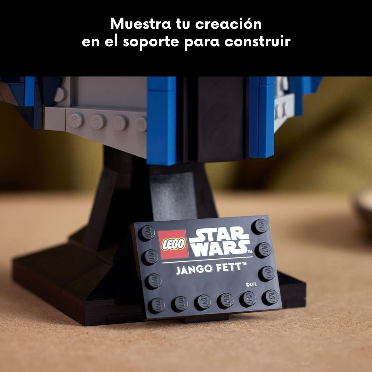 Lego Star Wars - Juego de Bloques Casco de Jango Fett