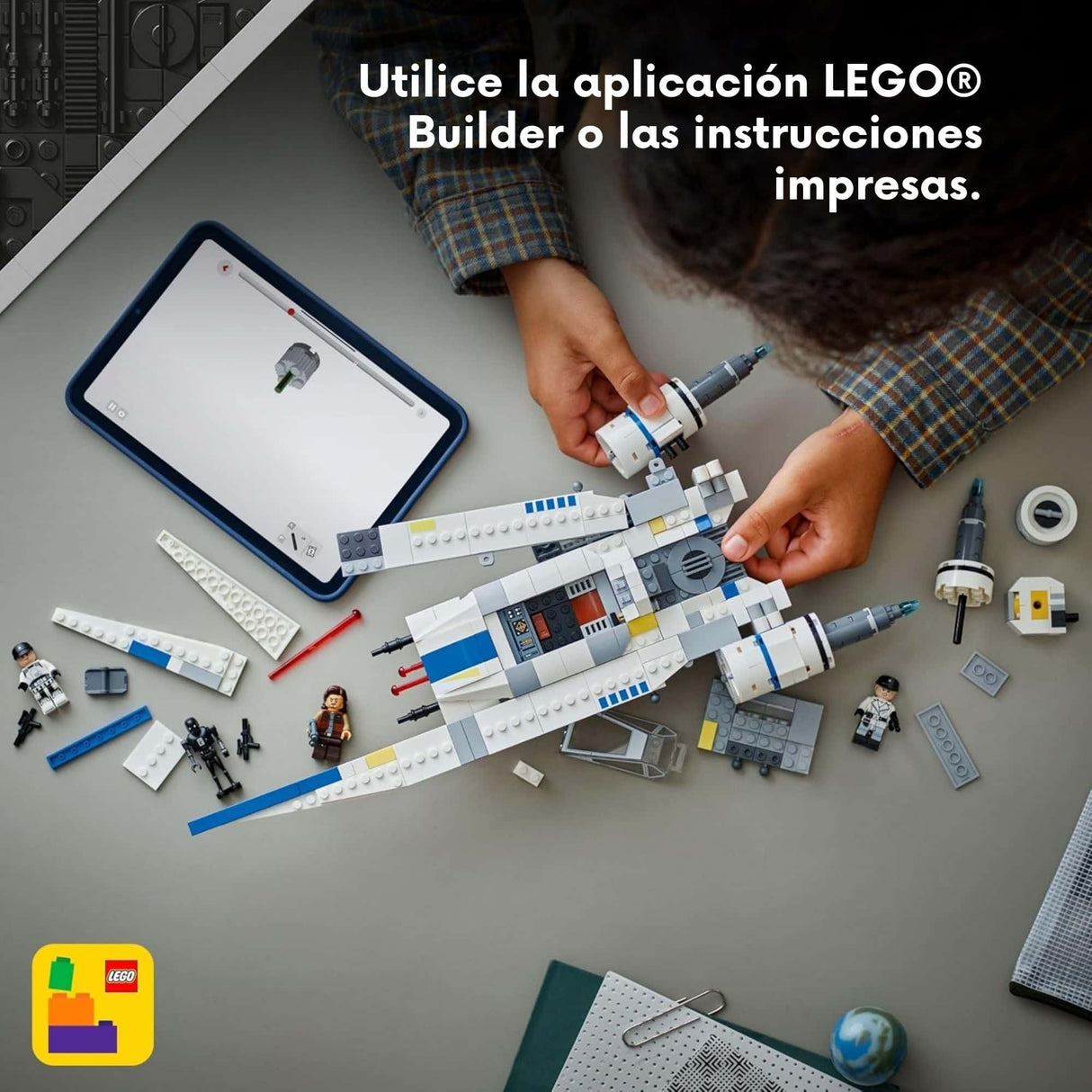 Lego Star Wars - Juego de Bloques Caza Espacial Rebelde U-Wing