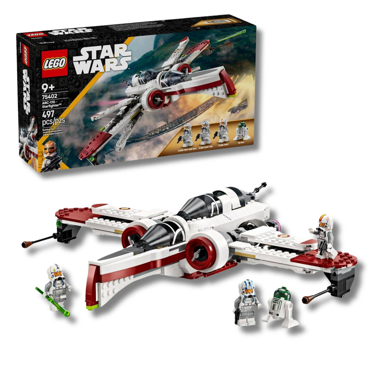 Lego Star Wars - Juego de Bloques Caza Estelar Arc-170