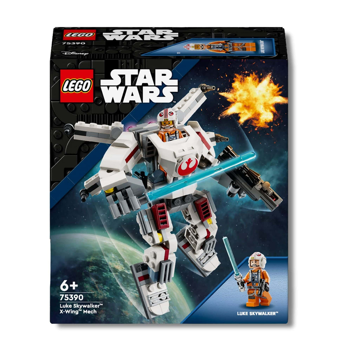 Lego Star Wars - Juego de Bloques Meca X-Wing de Luke Skywalker