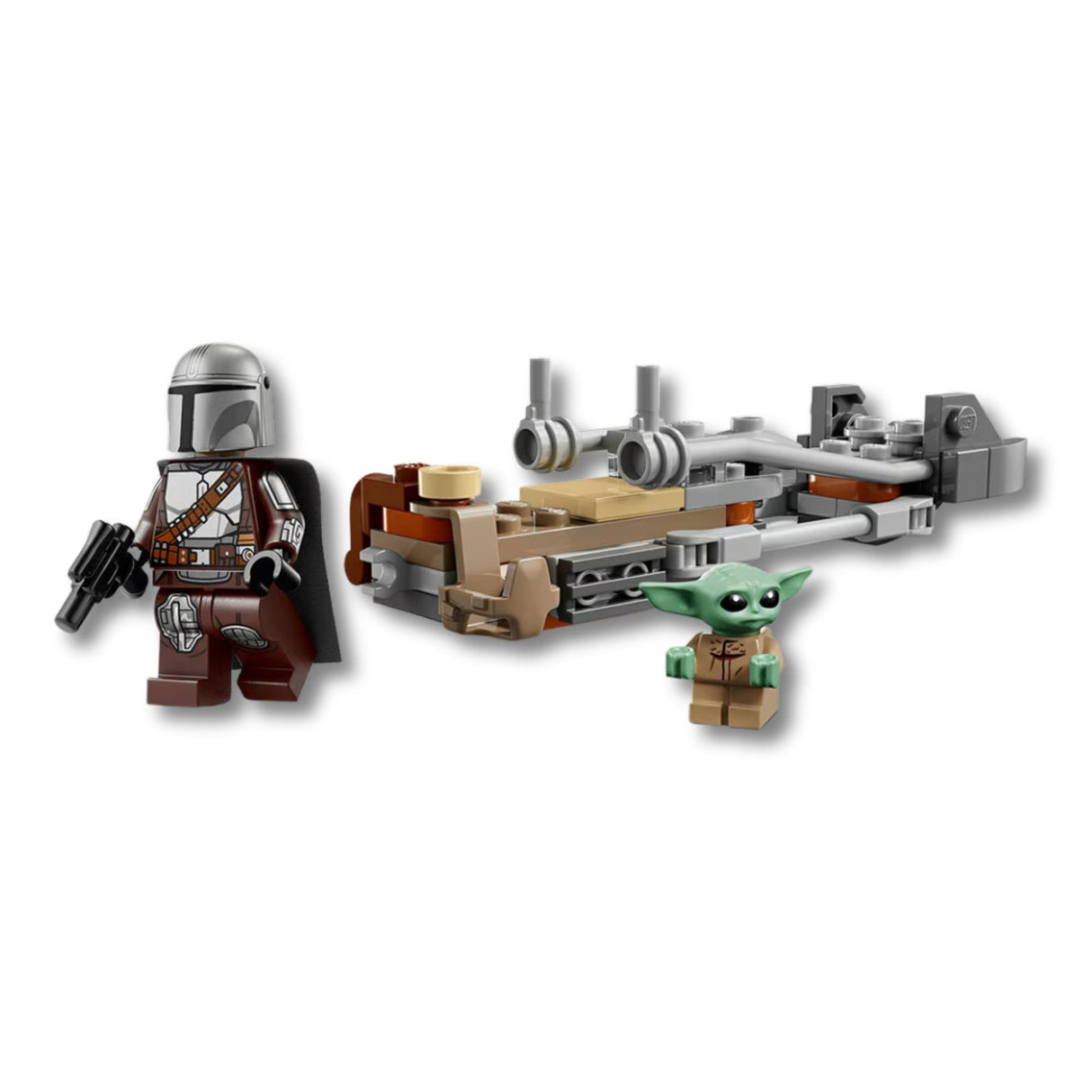 Lego Star Wars - Juego de Bloques Moto Speeder del Mandaloriano Y Grogu