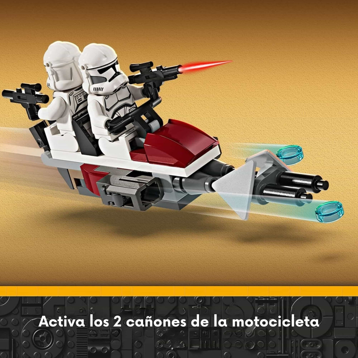 Lego Star Wars - Juego de Bloques Pack de Combate: Clon Trooper y Droides de Batalla